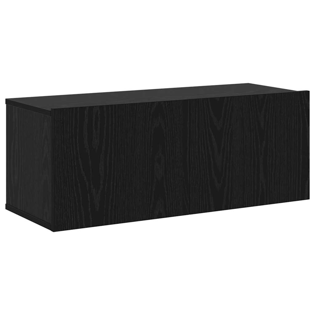 TV szekrény garnitúra 6 pcs Musta tammi 100 x 30 x 30 cm