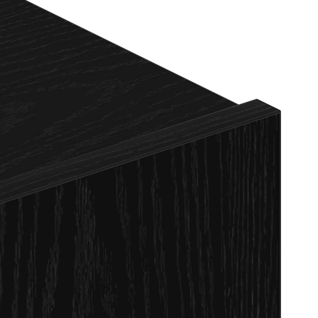 TV szekrény garnitúra 2 pcs Musta tammi 100 x 30 x 30 cm