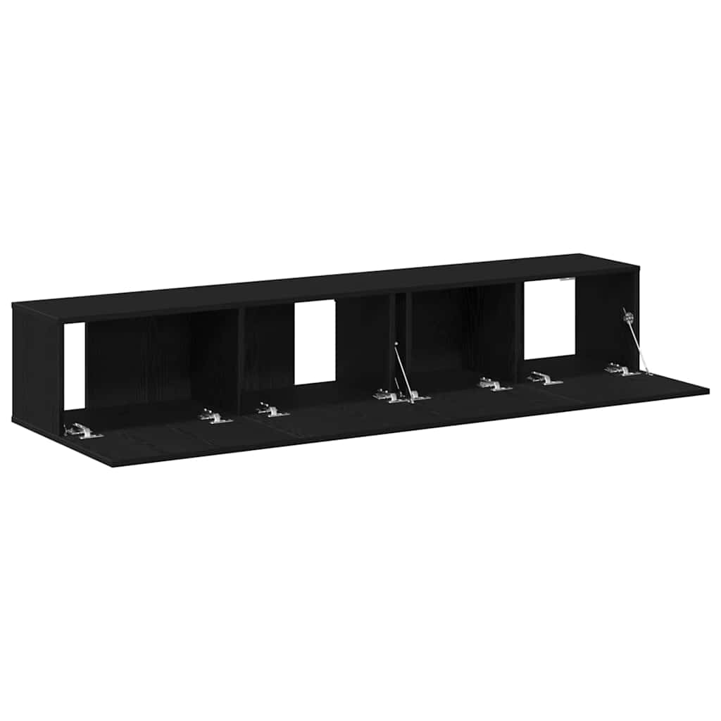 TV szekrény garnitúra 2 pcs Musta tammi 100 x 30 x 30 cm