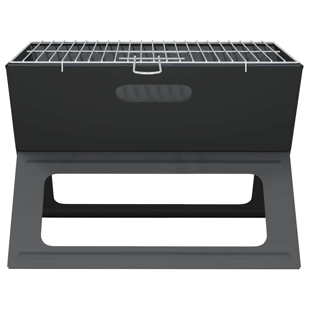 Kültéri grill Fekete 46 x 30 x 31 cm Acél