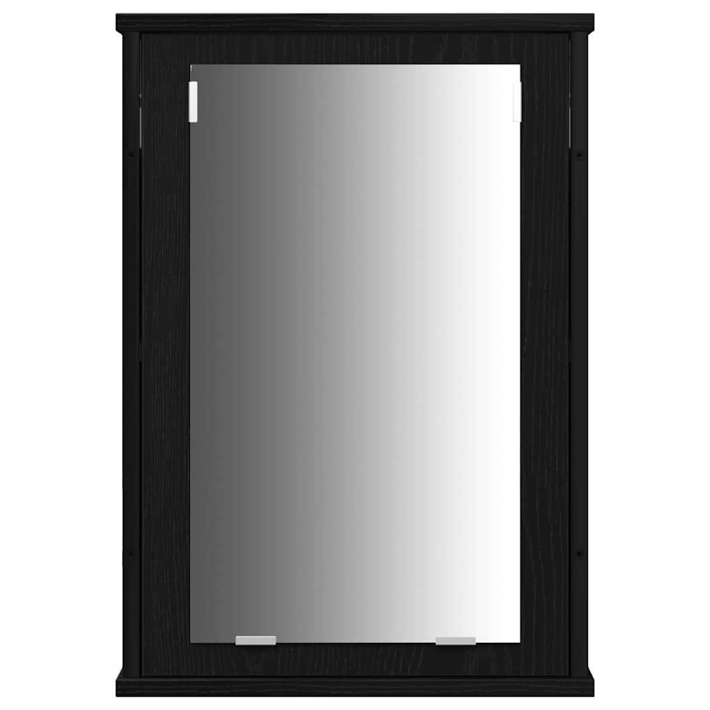 Fürdőszobai Mosdószekrények 3 pcs Fekete 80 x 30 x 60 cm