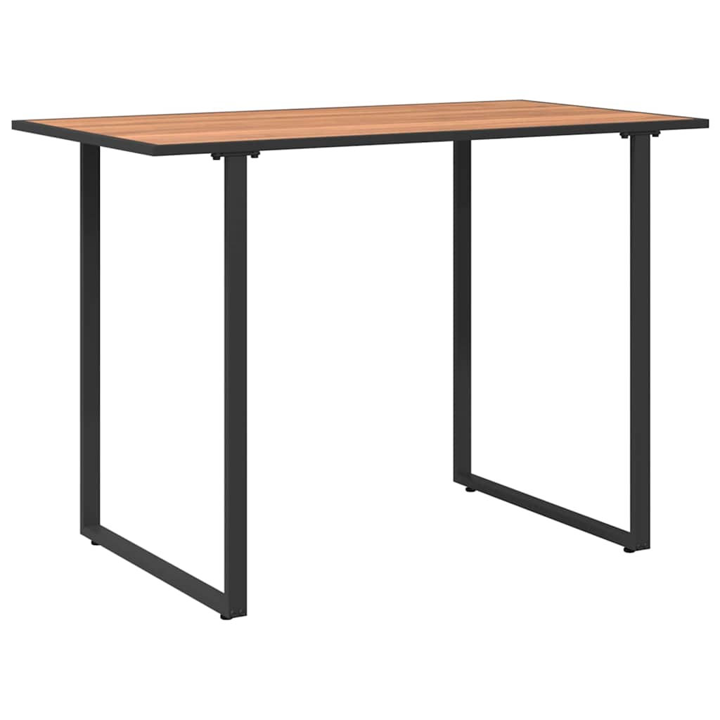 Kerti Asztal Barna 100 x 55 x 70 cm Acél és DPC