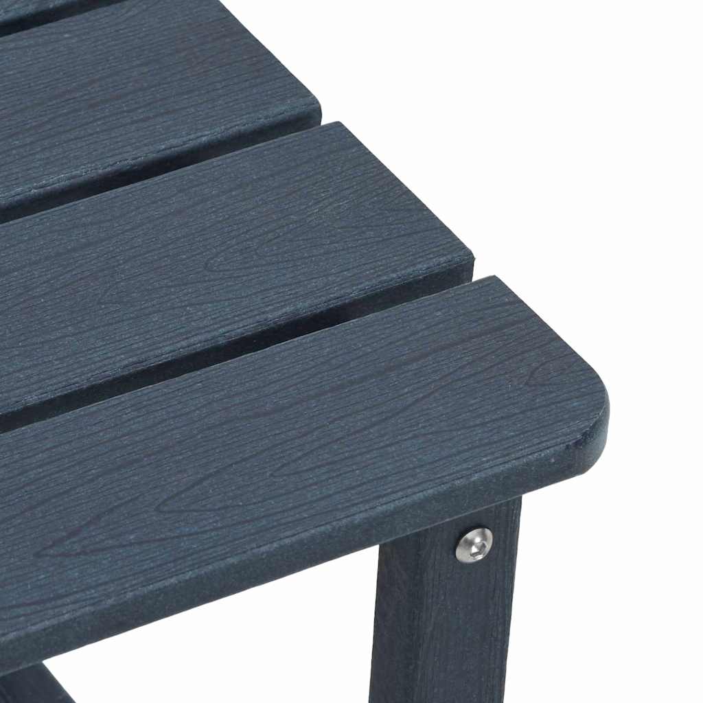 Adirondack Oldalsó Asztal Tengerészkék 38 x 38 x 46 cm HDPE