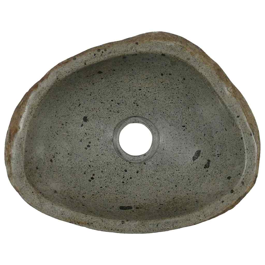 Mosdó Világosszürke (30-37) x (25-30) x 12 cm Folyami kő