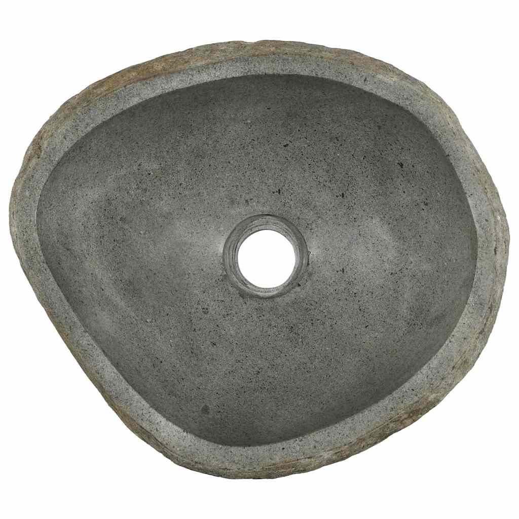 Mosdó Világosszürke (38-45) x (30-35) x 15 cm Folyami kő