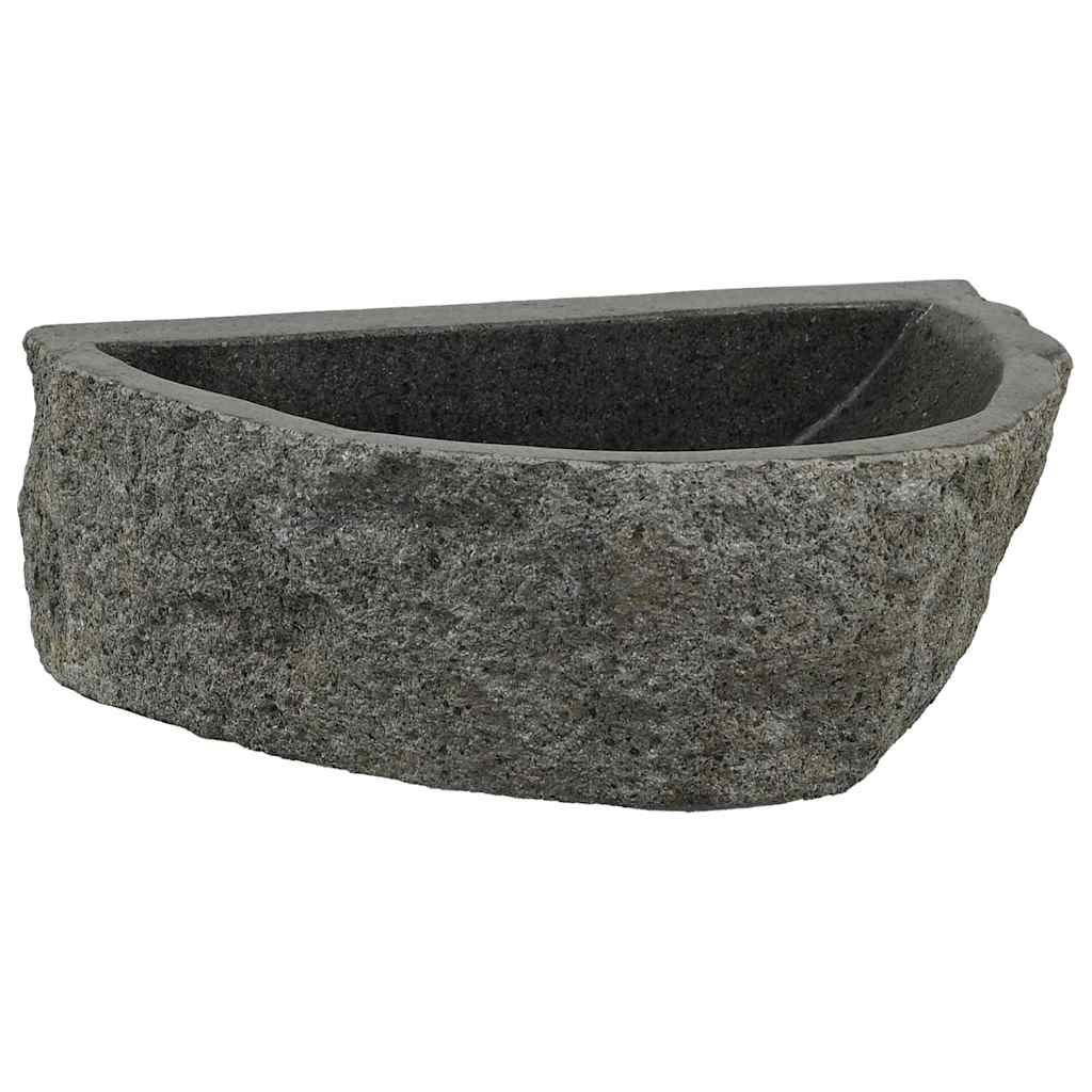 Fali mosdó Szürke (30-37) x (25-30) x 12 cm Folyami kő