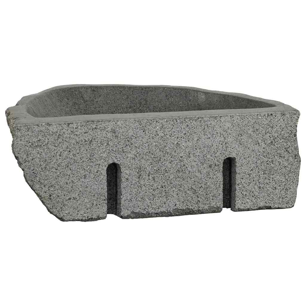 Fali mosdó Szürke (30-37) x (25-30) x 12 cm Folyami kő