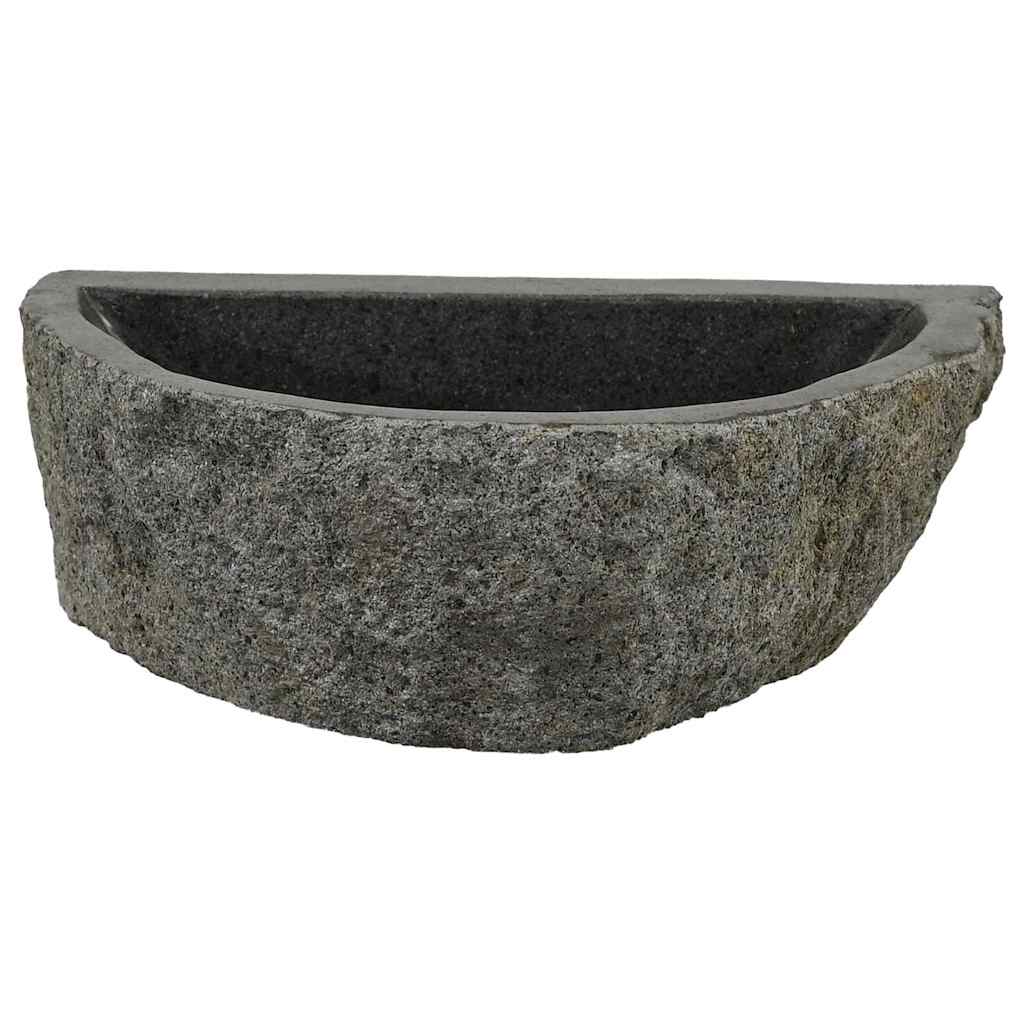 Fali mosdó Szürke (30-37) x (25-30) x 12 cm Folyami kő