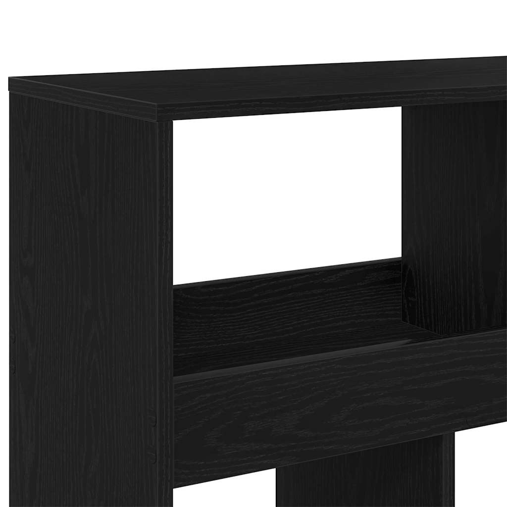 Könyvespolc Musta tammi 100 x 33 x 187.5 cm Faanyag