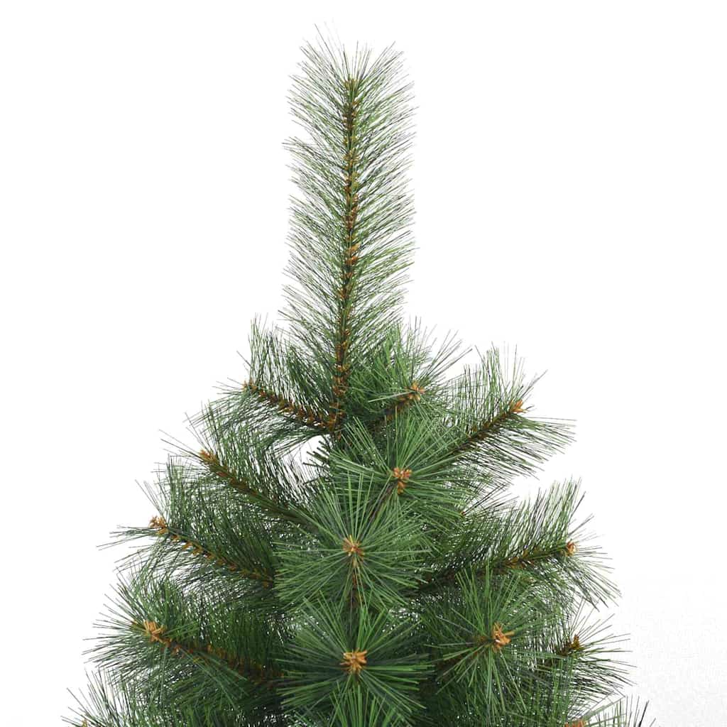 Műanyag Hajtogatós Karácsonyfa állvánnyal Zöld 120 cm PVC, acél
