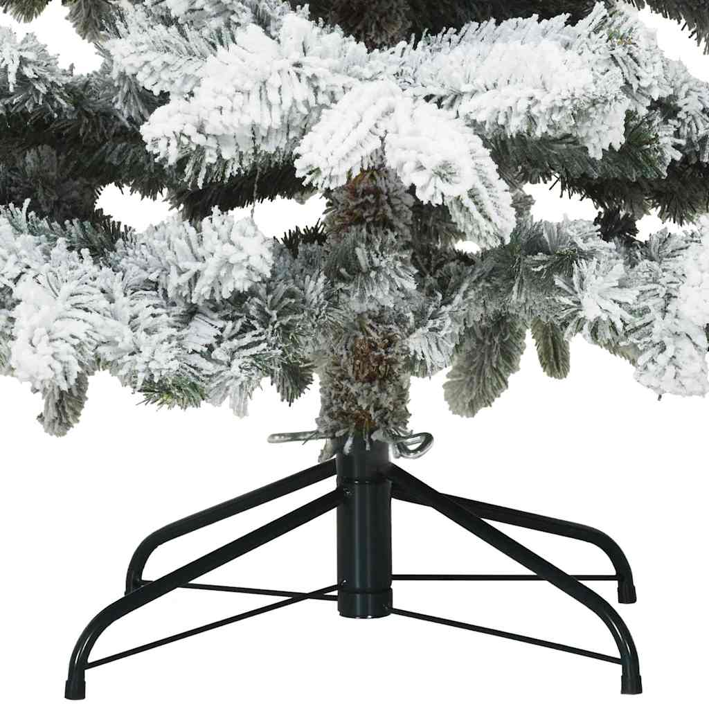 Mű karácsonyfa 300 LED-del állvánnyal Zöld 180 cm PE és PVC