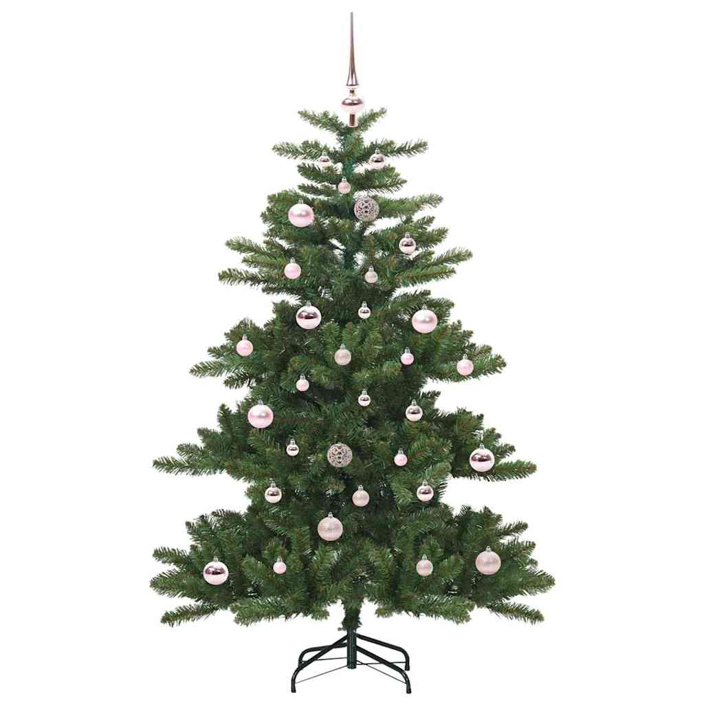 Műanyag Hajtogatós Karácsonyfa 150 LED-del 150 cm PVC