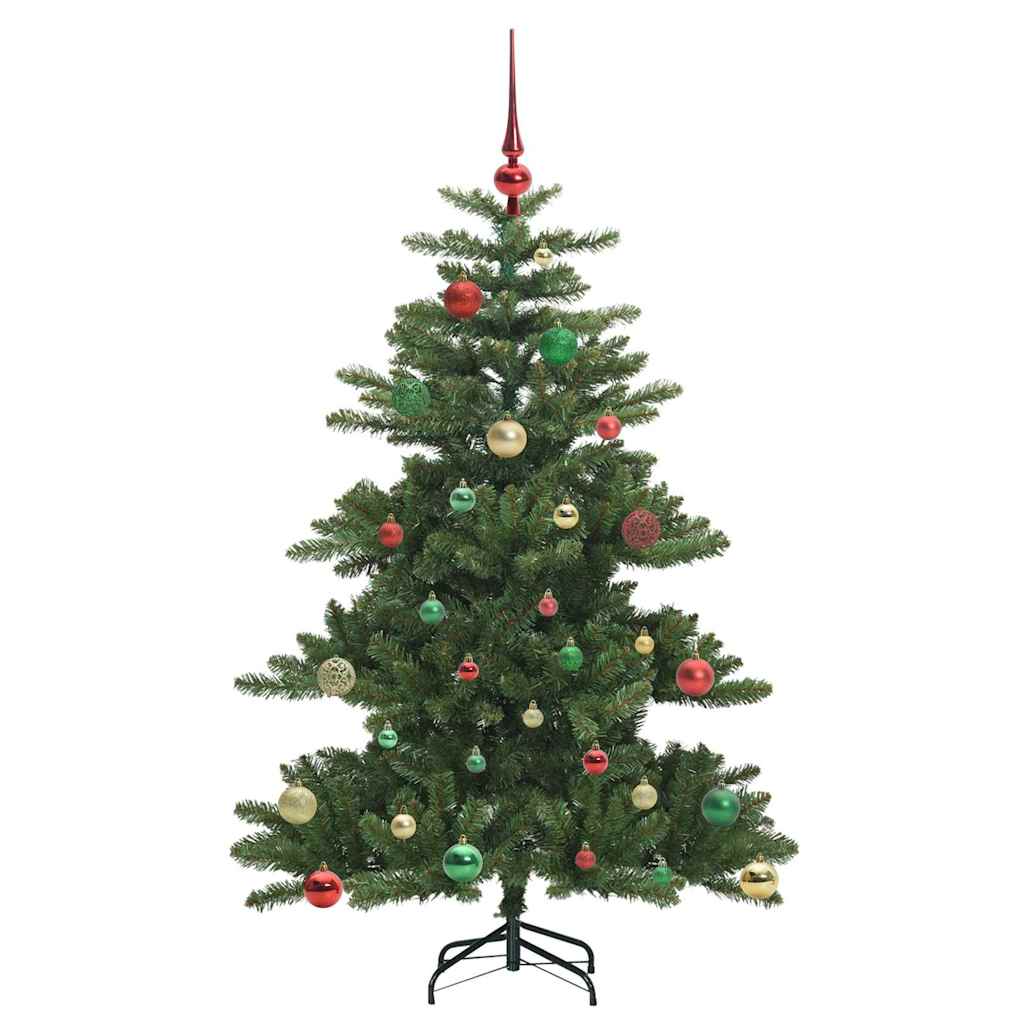 Műanyag Hajtogatós Karácsonyfa 150 LED-del 150 cm PVC