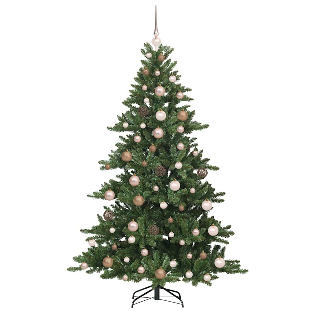 Műanyag Hajtogatós Karácsonyfa 300 LED-del 180 cm PVC