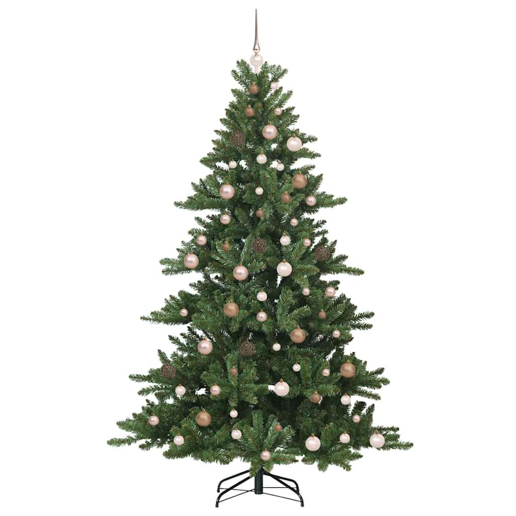 Műanyag Hajtogatós Karácsonyfa 300 LED-del 210 cm PVC