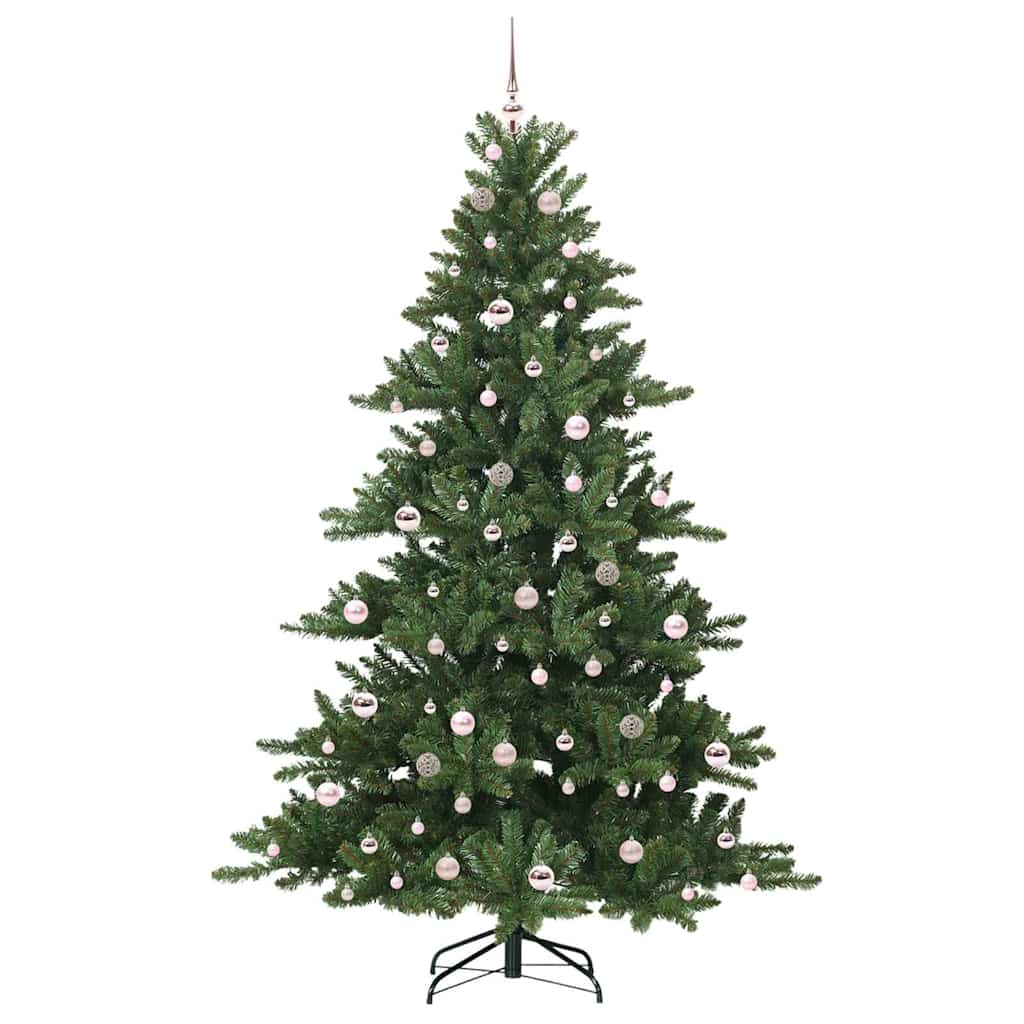 Műanyag Hajtogatós Karácsonyfa 300 LED-del 210 cm PVC