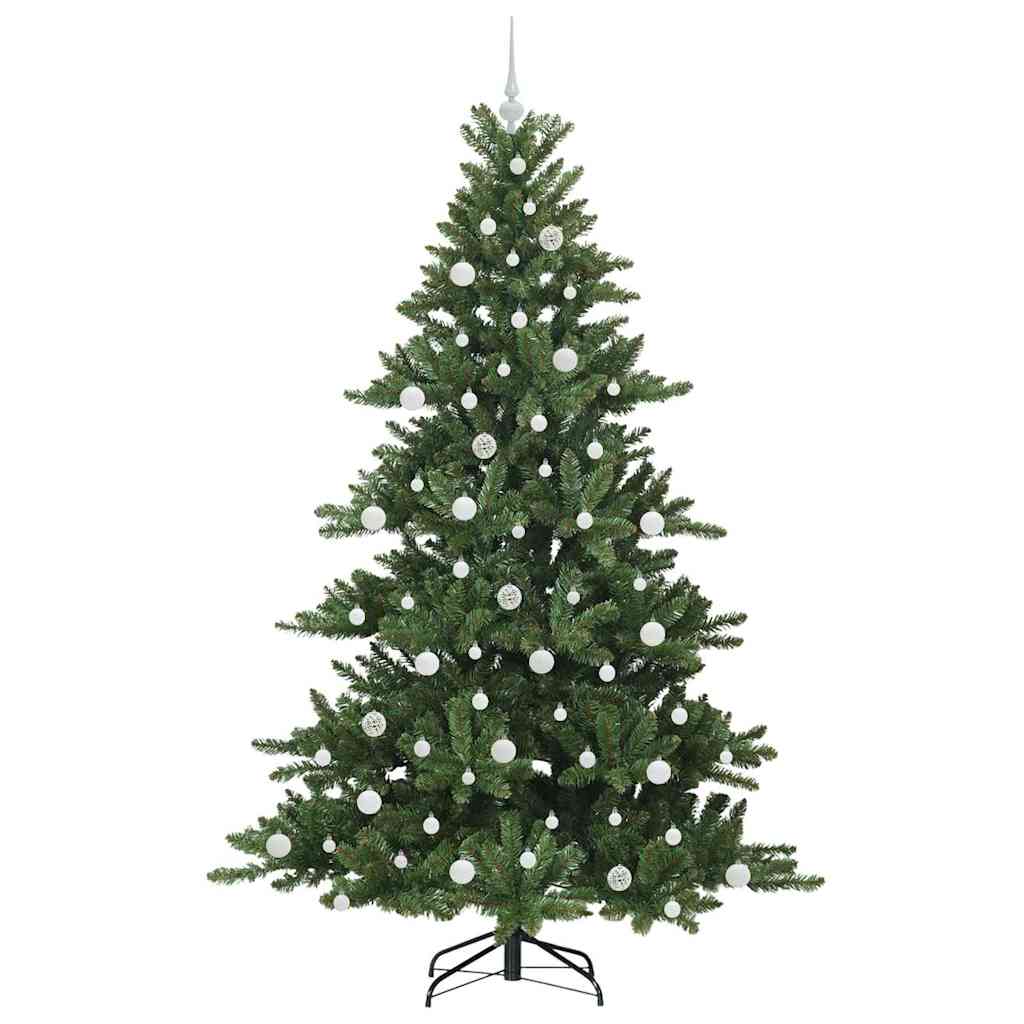 Műanyag Hajtogatós Karácsonyfa 300 LED-del 210 cm PVC