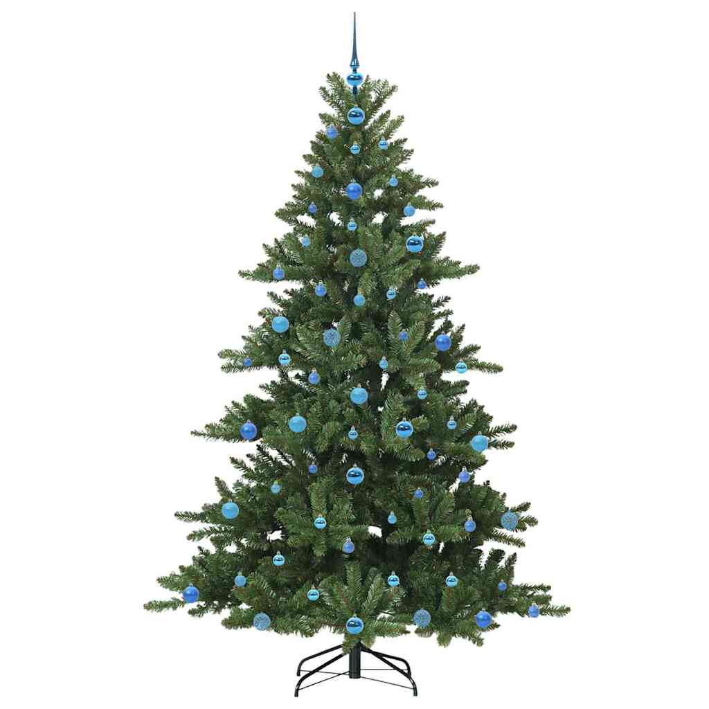 Műanyag Hajtogatós Karácsonyfa 300 LED-del 210 cm PVC