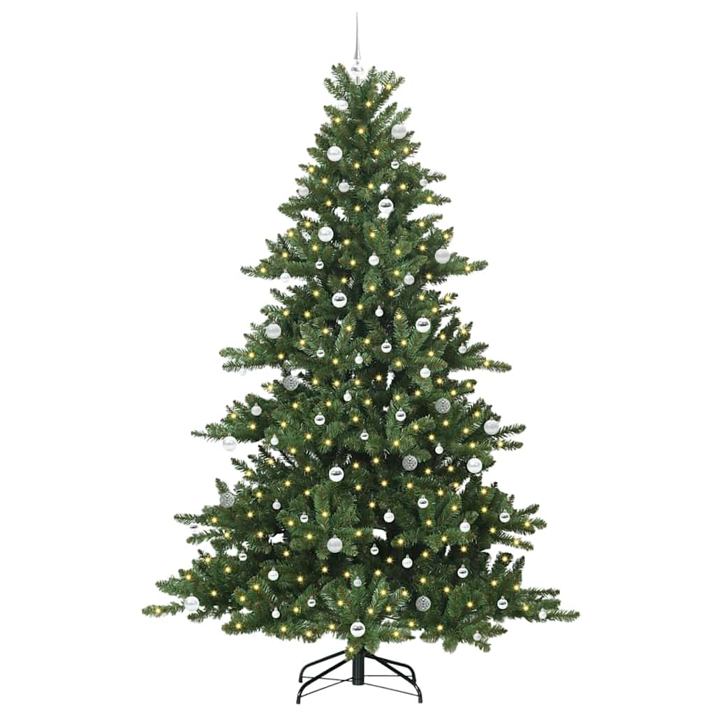 Műanyag Hajtogatós Karácsonyfa 300 LED-del 240 cm PVC