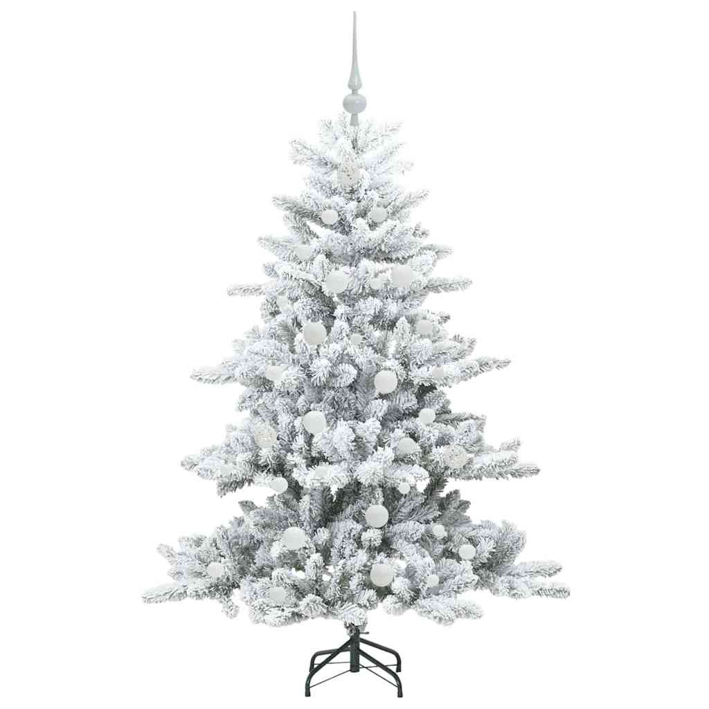 Műanyag Hajtogatós Karácsonyfa 150 LED-del 150 cm PVC