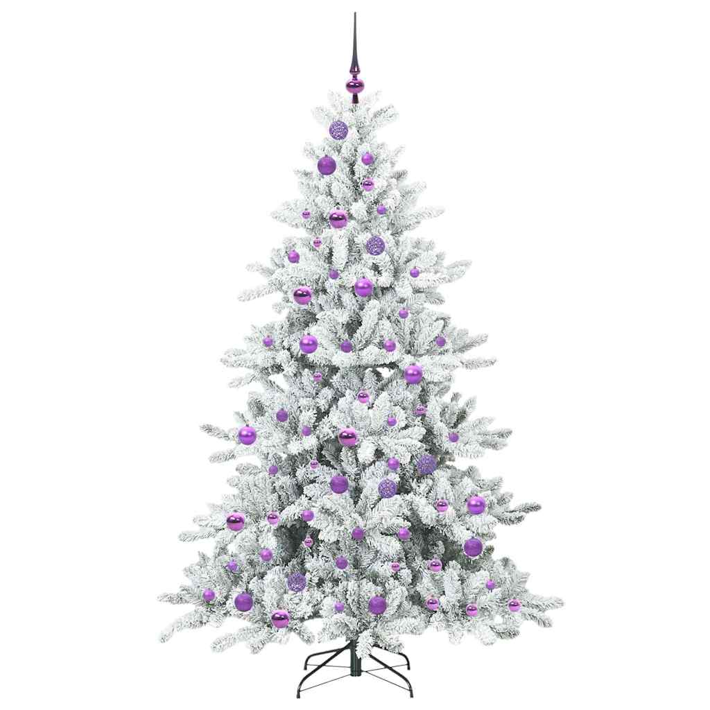 Műanyag Hajtogatós Karácsonyfa 300 LED-del 180 cm PVC