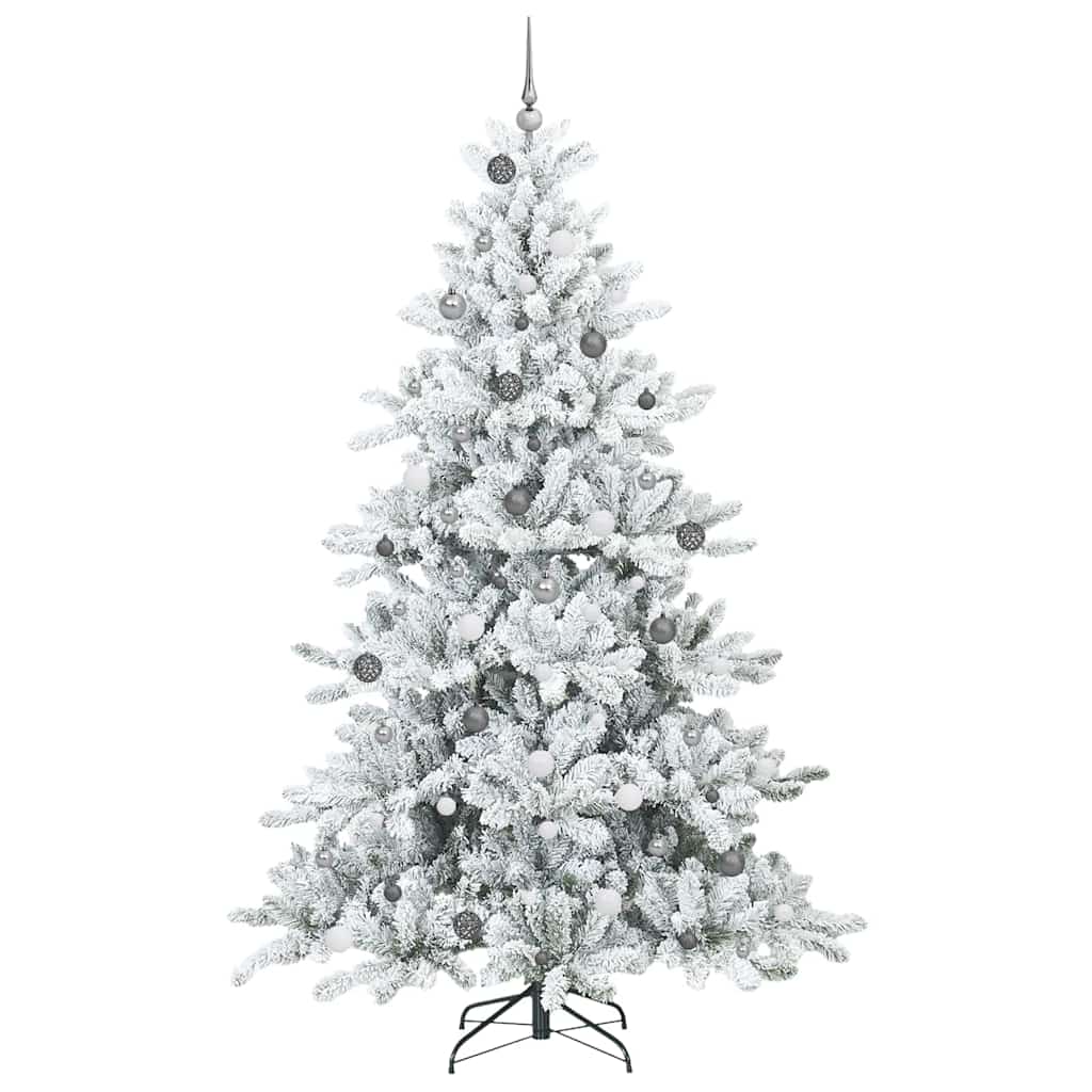 Műanyag Hajtogatós Karácsonyfa 300 LED-del 240 cm PVC