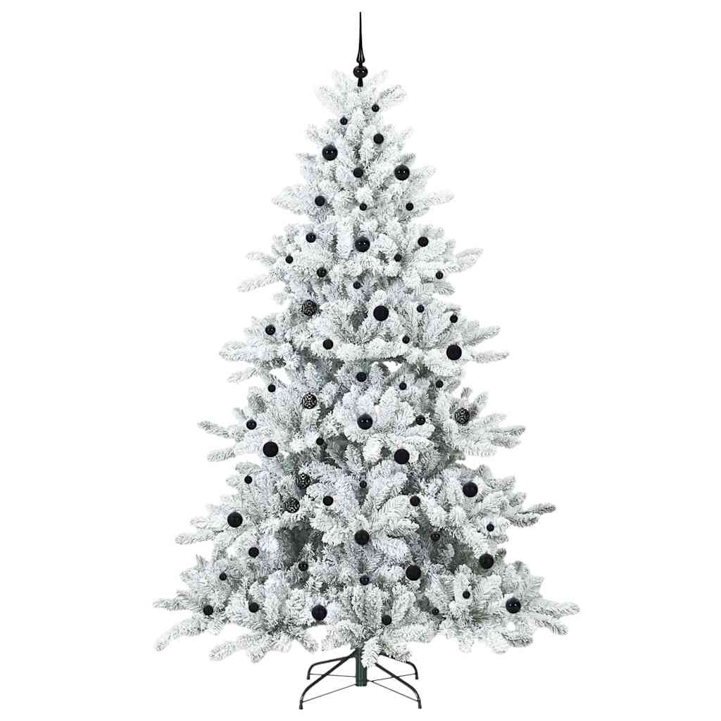 Műanyag Hajtogatós Karácsonyfa 300 LED-del 240 cm PVC
