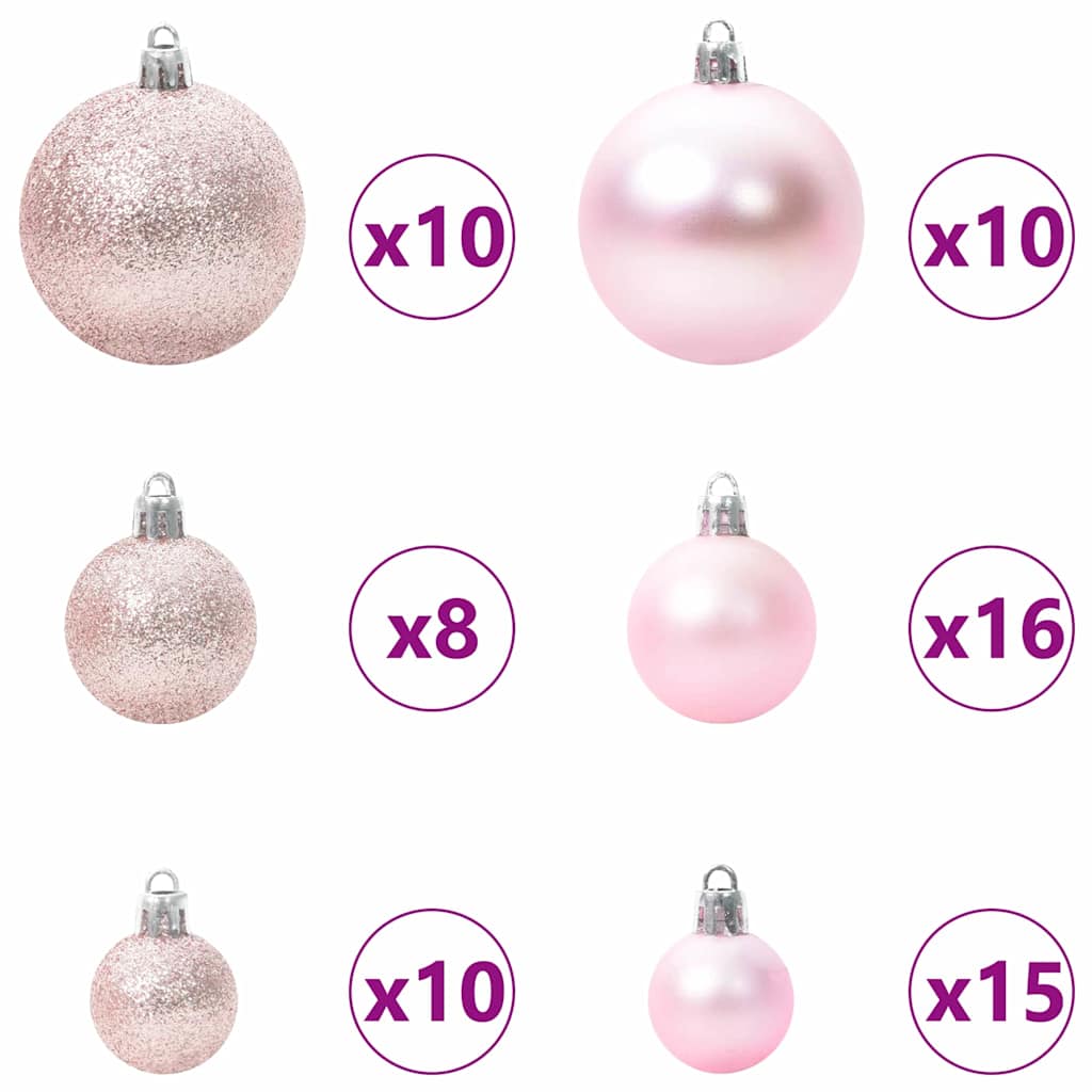 Műanyag Hajtogatós Karácsonyfa 300 LED-del 240 cm PVC