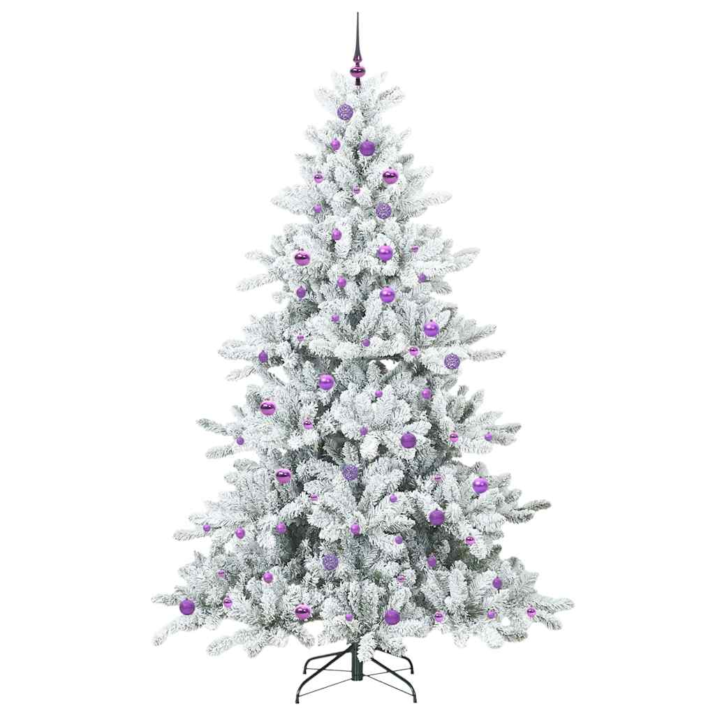 Műanyag Hajtogatós Karácsonyfa 300 LED-del 240 cm PVC
