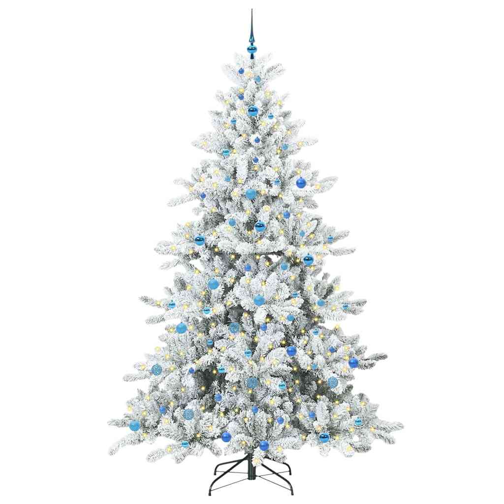 Műanyag Hajtogatós Karácsonyfa 300 LED-del 240 cm PVC