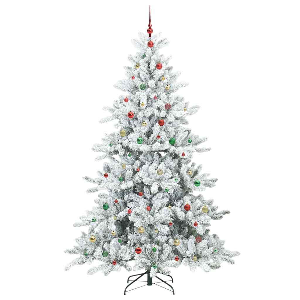 Műanyag Hajtogatós Karácsonyfa 300 LED-del 240 cm PVC