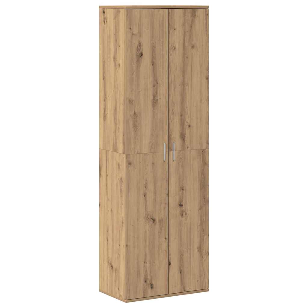 Highboard kézműves tölgy 60 x 35 x 180 cm Faanyag