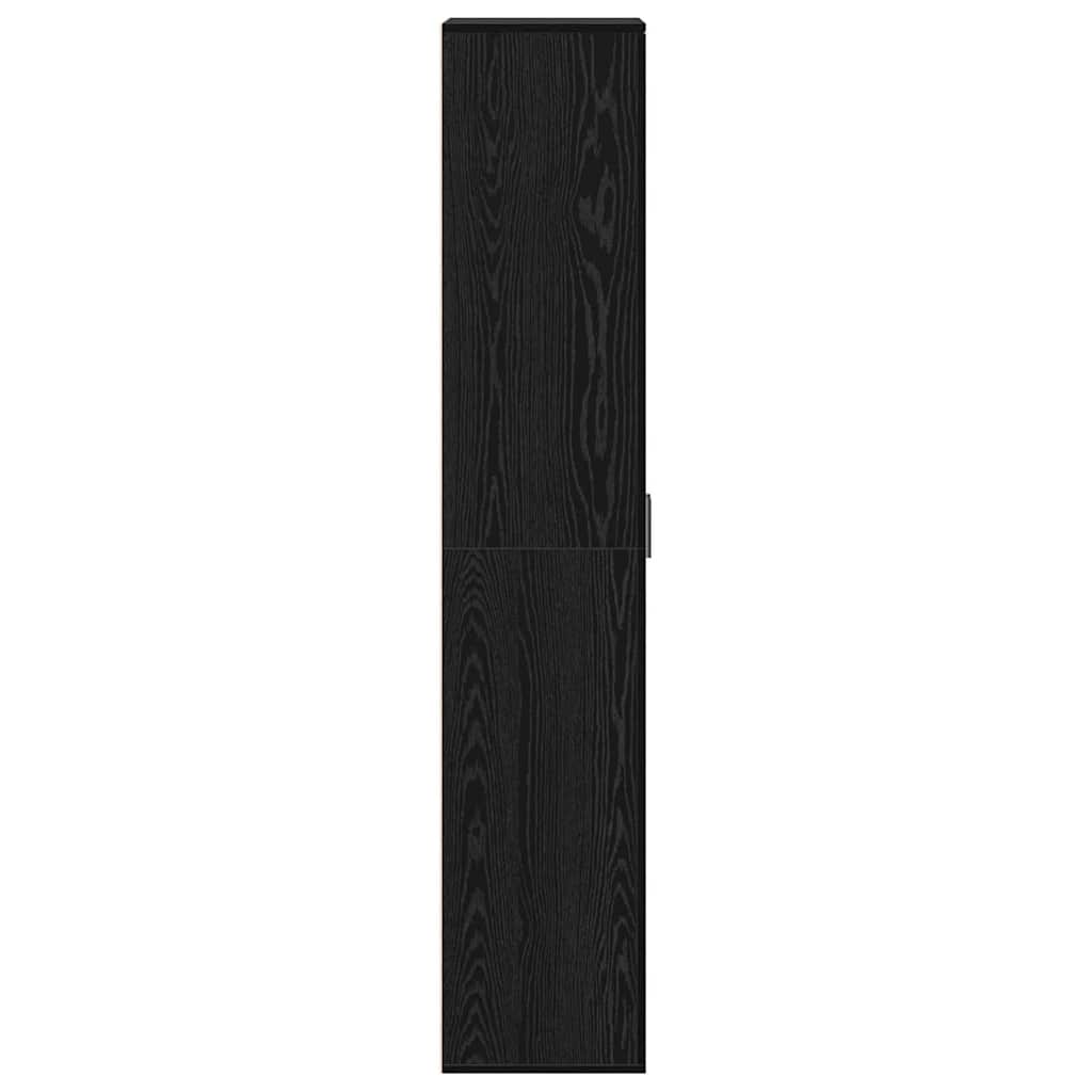 Highboard Musta tammi 60 x 35 x 180 cm Faanyag
