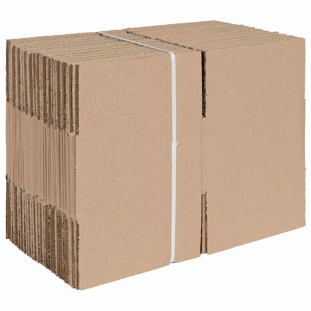 Hajtható doboz tárolóval 50 pcs Barna 15 x 15 x 8 cm Karton