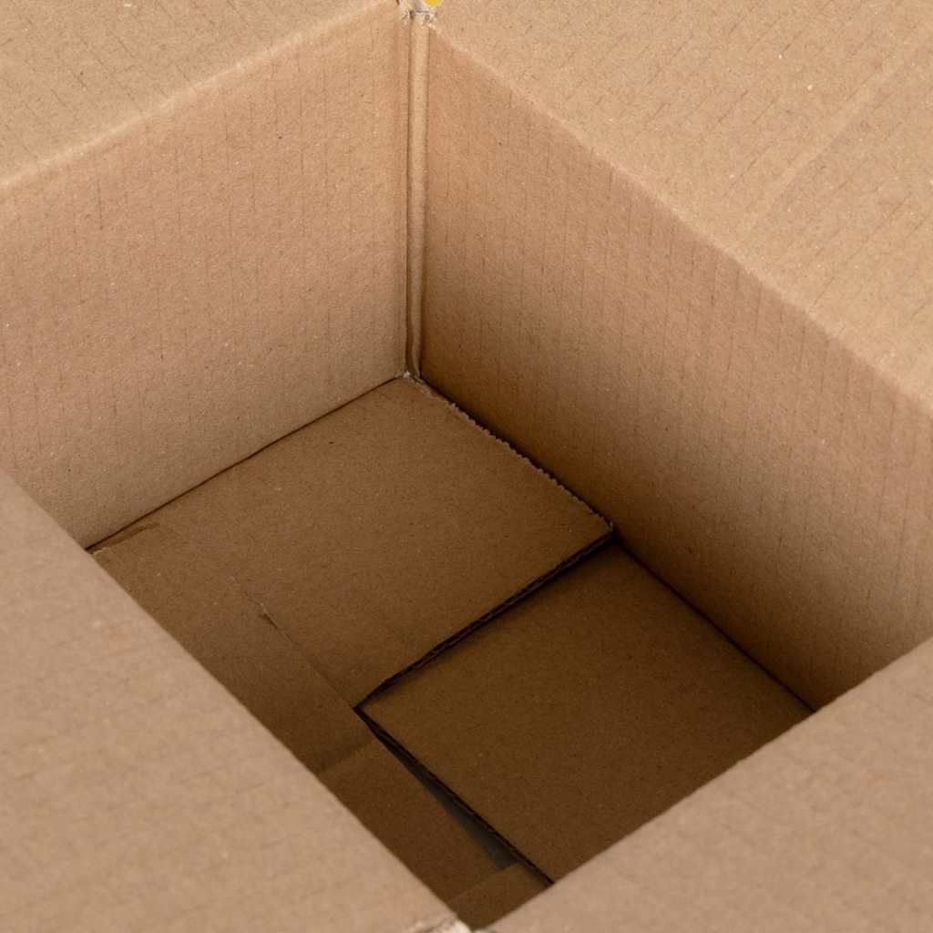 Hajtható doboz tárolóval 50 pcs Barna 20 x 15 x 10 cm Karton