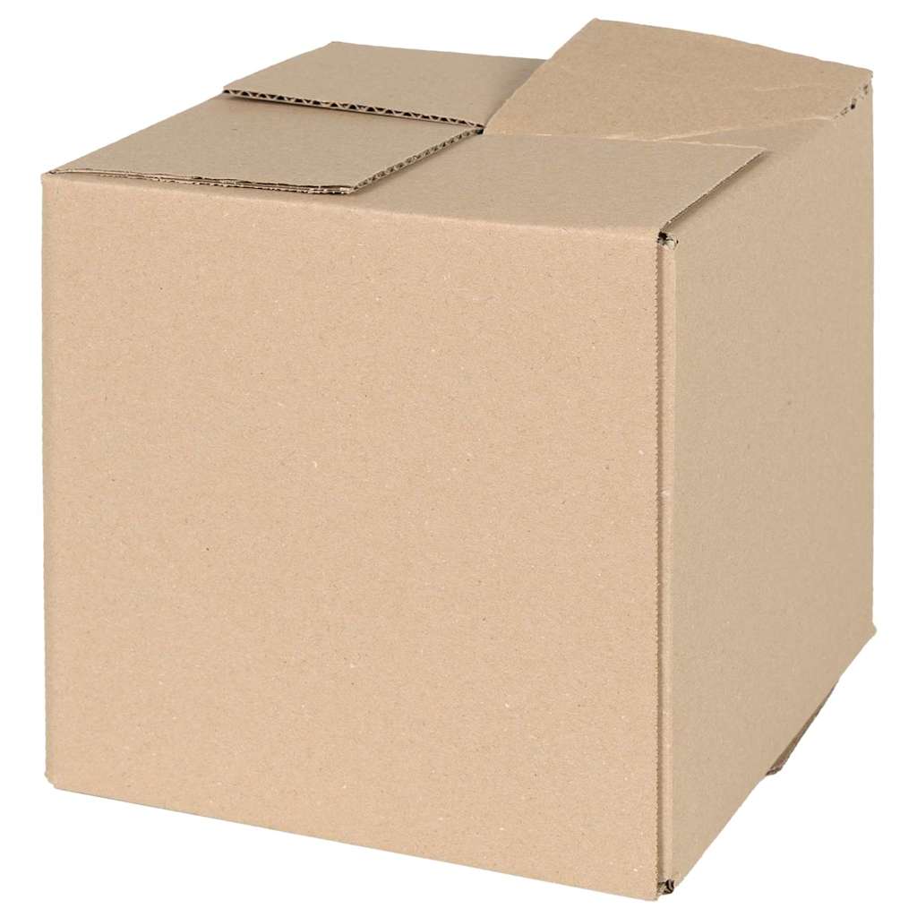 Hajtható doboz tárolóval 50 pcs Barna 20 x 20 x 20 cm Karton