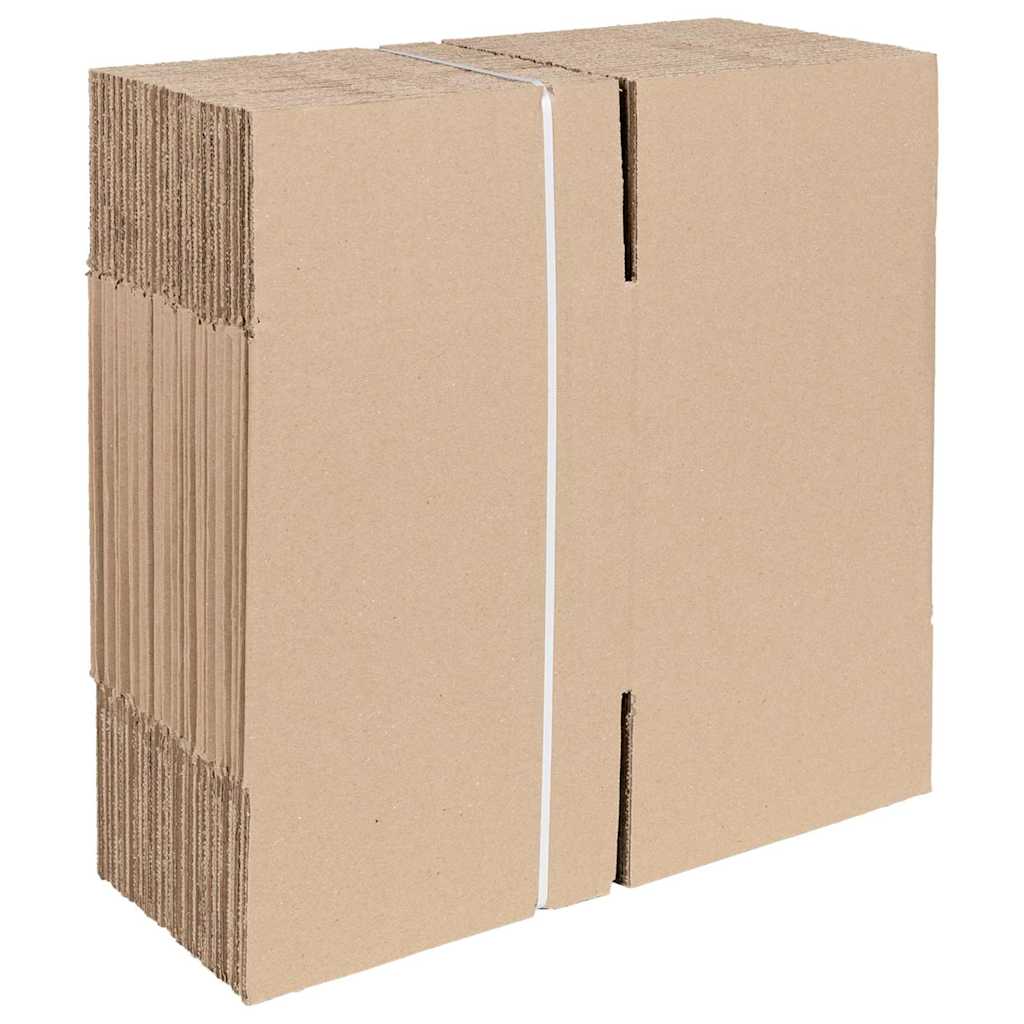 Hajtható doboz tárolóval 50 pcs Barna 20 x 20 x 20 cm Karton