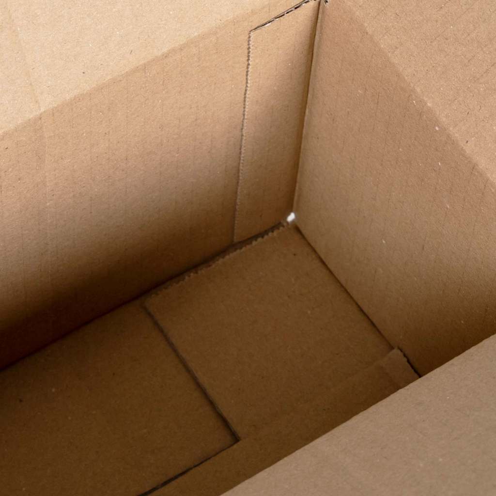 Hajtható doboz tárolóval 50 pcs Barna 24 x 13 x 13 cm Karton