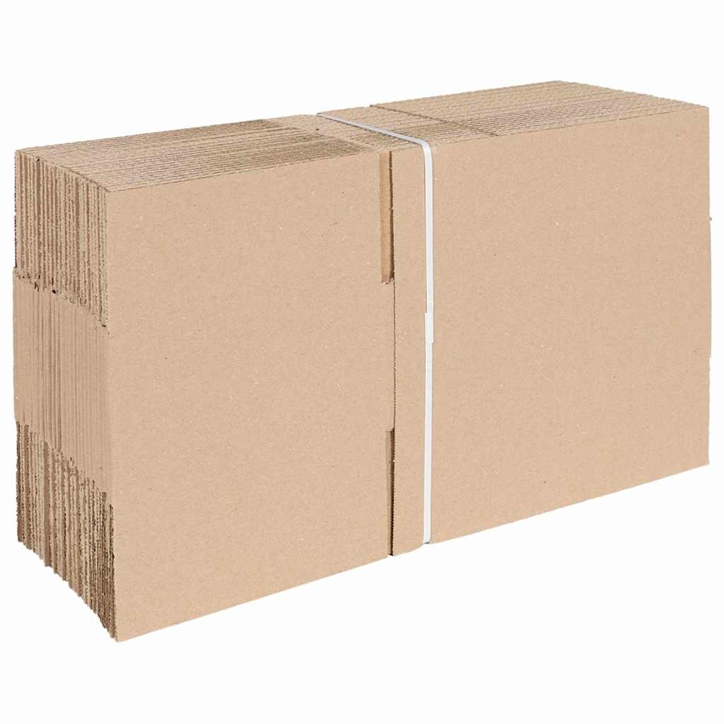 Hajtható doboz tárolóval 50 pcs Barna 25 x 17.5 x 10 cm Karton