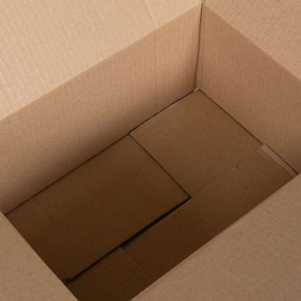 Hajtható doboz tárolóval 50 pcs Barna 30 x 21.5 x 14 cm Karton