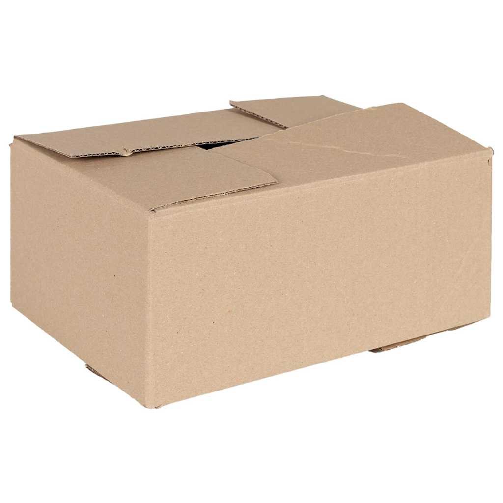 Hajtható doboz tárolóval 50 pcs Barna 30 x 21.5 x 14 cm Karton