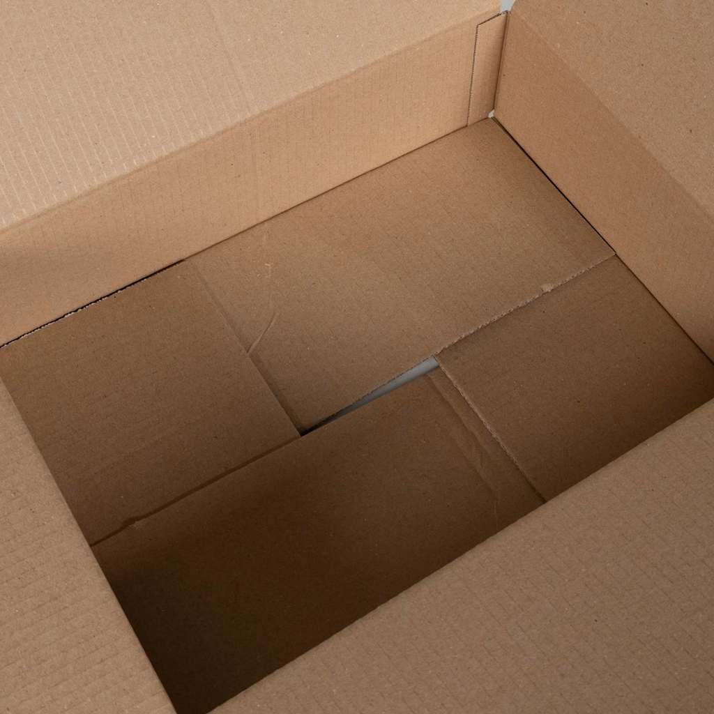Hajtható doboz tárolóval 50 pcs Barna 40 x 30 x 10 cm Karton