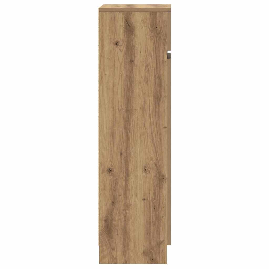 Cipősszekrény kézműves tölgy 100.5 x 28 x 100 cm Faanyag