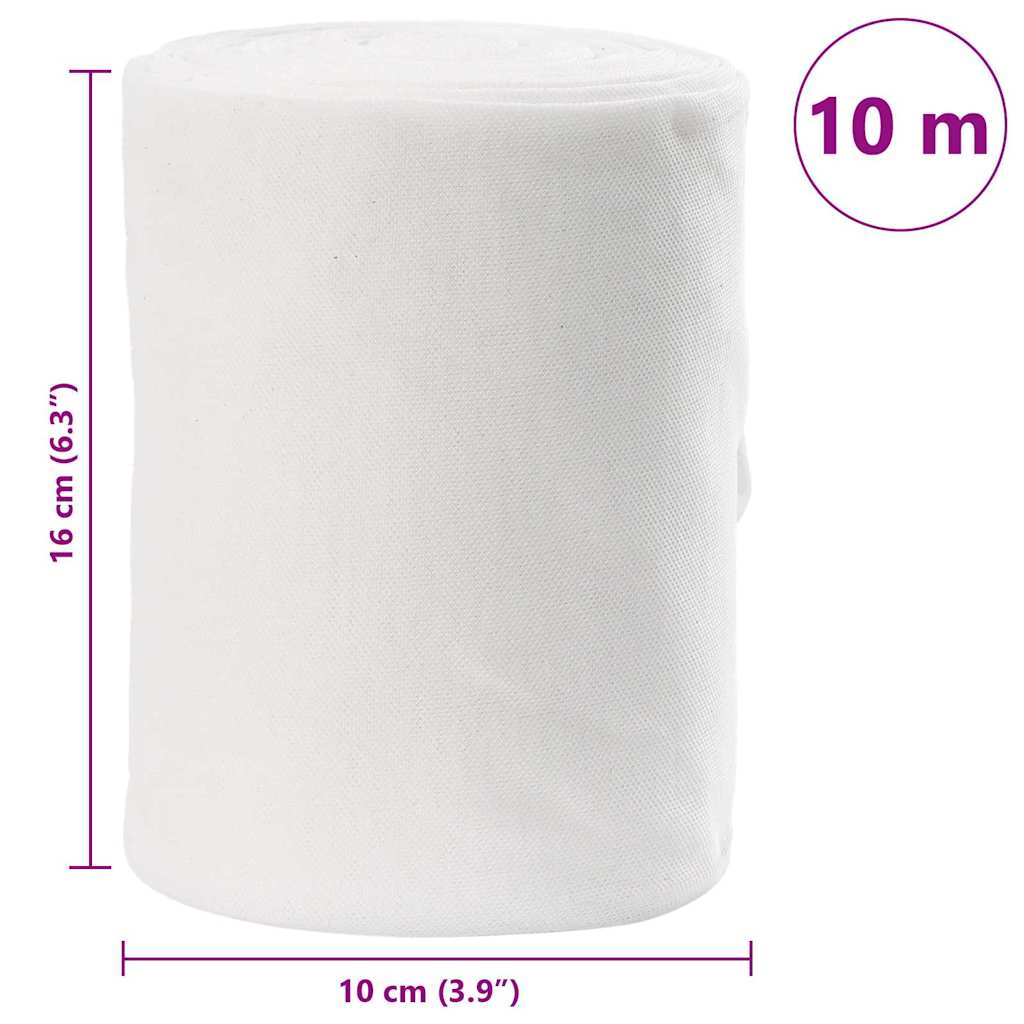 Leeresztő Cső Fehér 16 x 1000 cm szövet