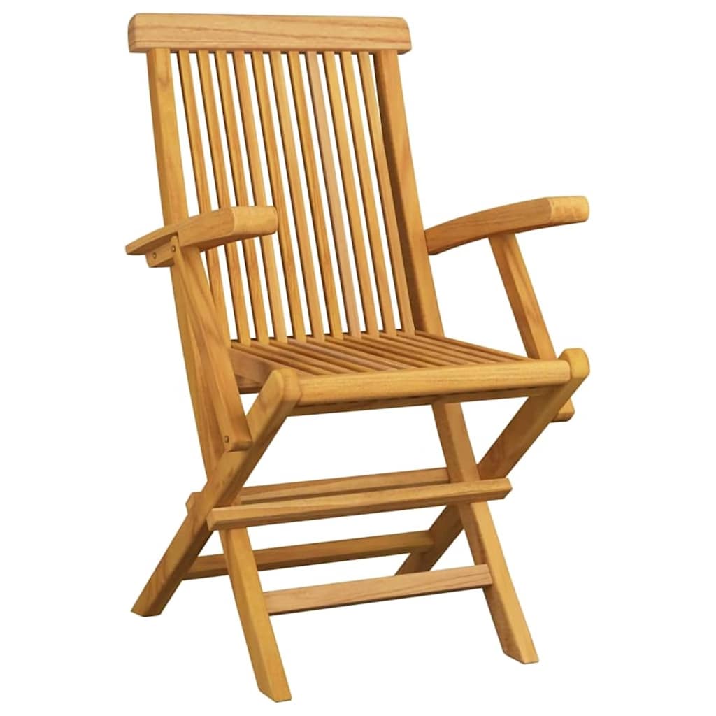 Kert étkező szett 7 pcs Barna 160 x 80 x 75 cm Tömör tíkfa