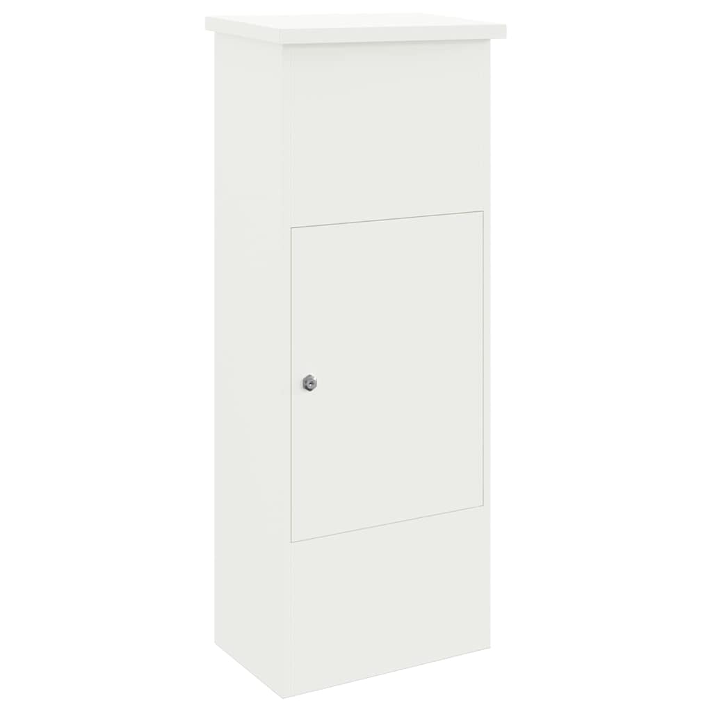 Csomagzáró doboz Fehér 44.5 x 29 x 110.5 cm Acél