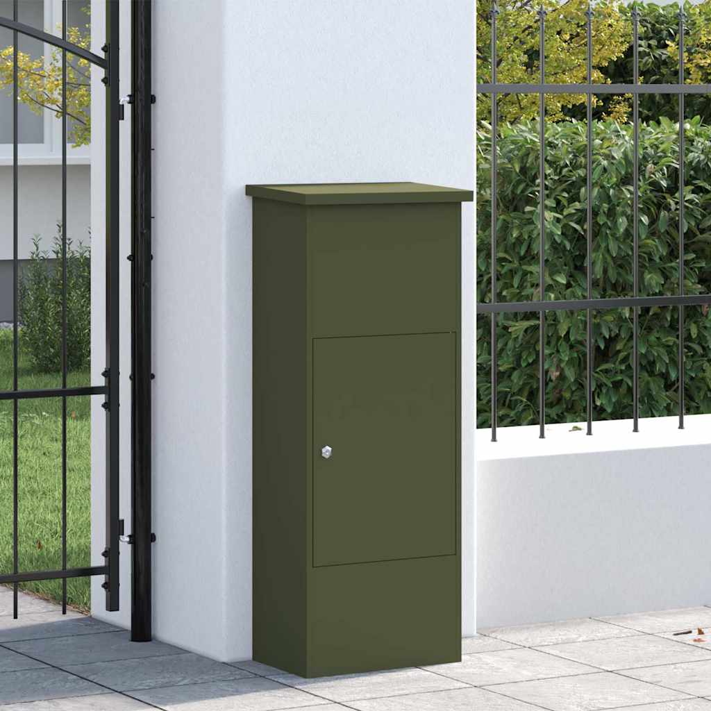 Csomagzáró doboz Oliva zöld 44.5 x 29 x 110.5 cm Acél