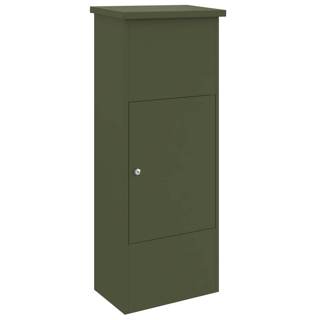 Csomagzáró doboz Oliva zöld 44.5 x 29 x 110.5 cm Acél