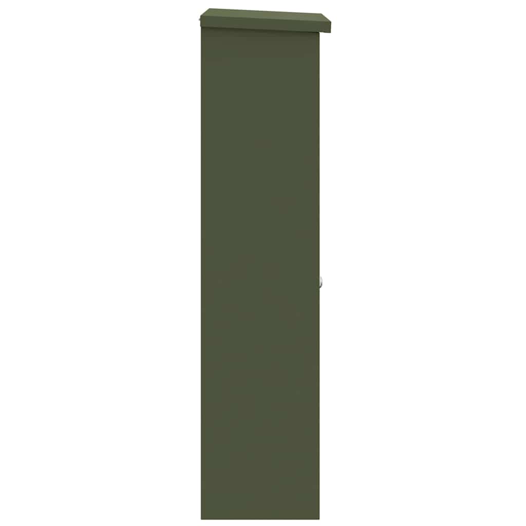 Csomagzáró doboz Oliva zöld 44.5 x 29 x 110.5 cm Acél