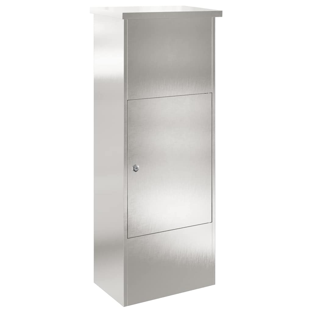 Csomagzáró doboz Fekete 44.5 x 29 x 110.5 cm Rozsdamentes acél